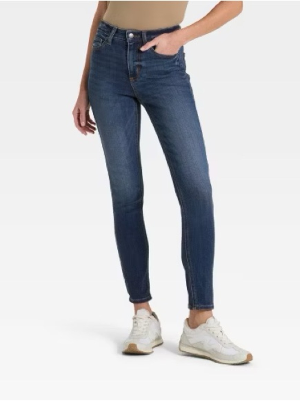 Women's High-Rise Skinny Jeans - Universal Thread Tinted Dark Wash